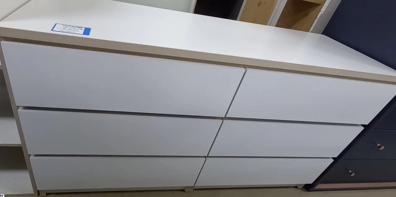 3단와이드서랍장