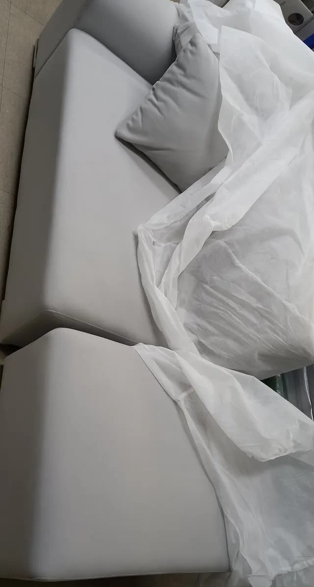 2인용패브릭소파(미사용)