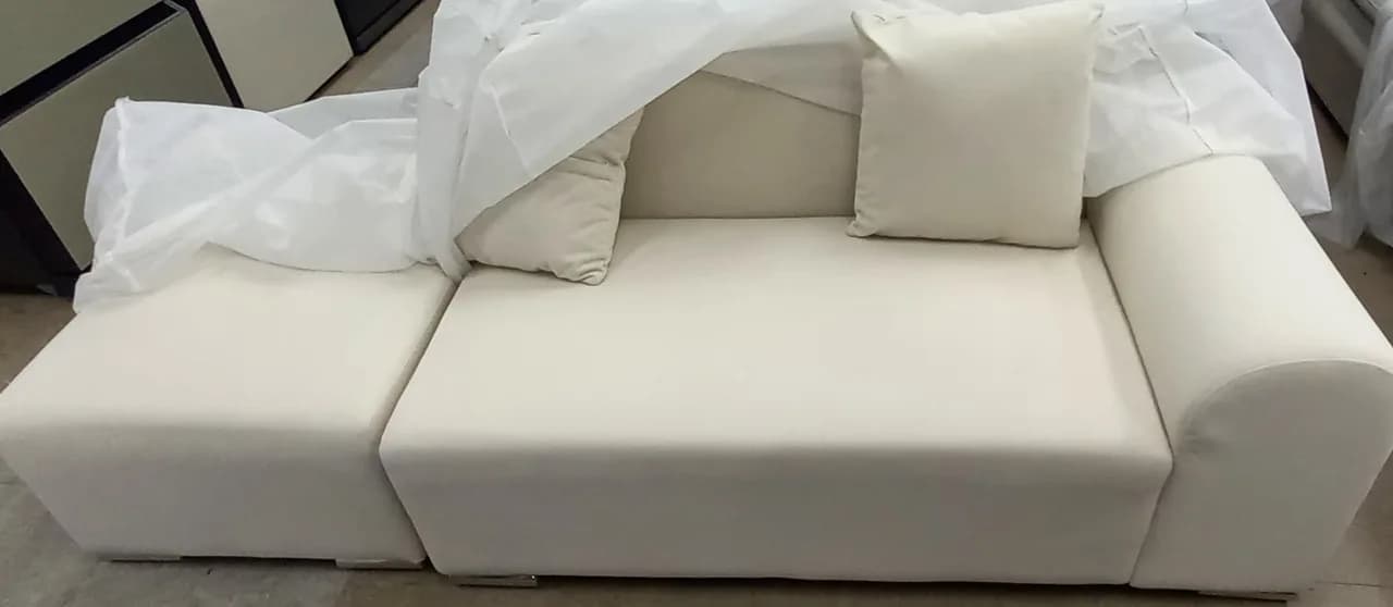 2인용패브릭소파(미사용)