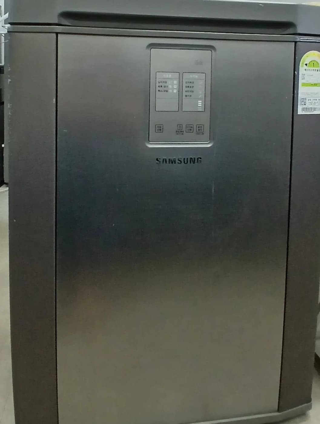 삼성120뚜껑식김치생장고-21년